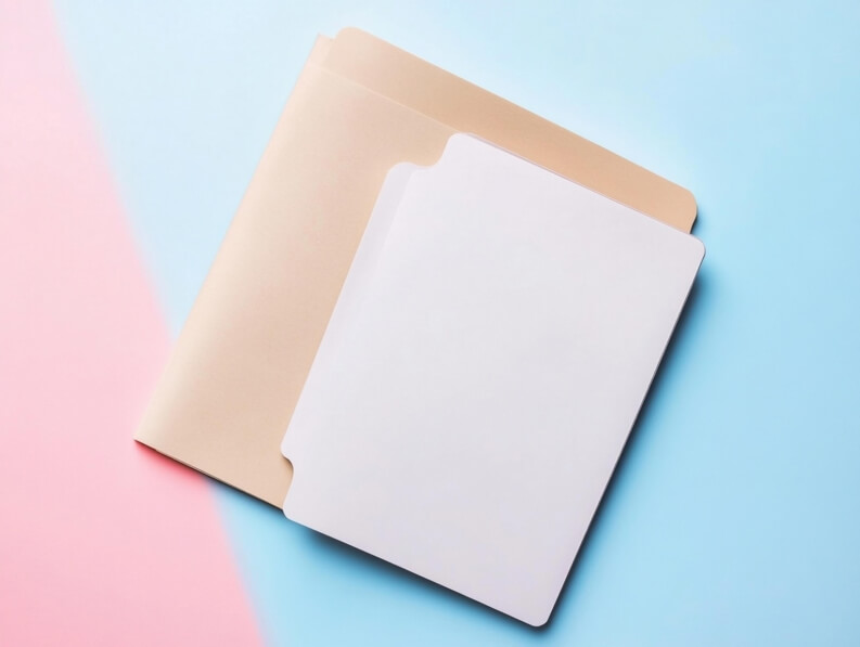 Download Folders on a colorful background Mockups Online - Creative Fabrica