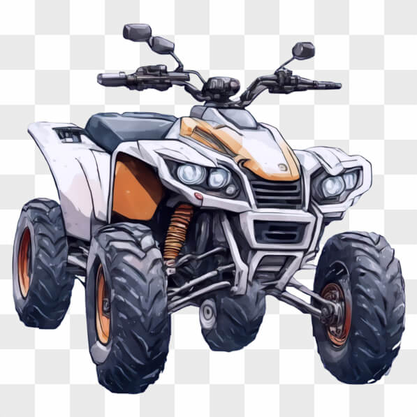 Download Modern All-Terrain Vehicle (ATV) Cartoons Online - Creative ...