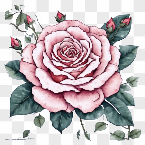 Download Beautifully Illustrated Rose Cartoons Online - Creative Fabrica