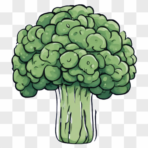 Download Cartoon Broccoli Cartoons Online - Creative Fabrica