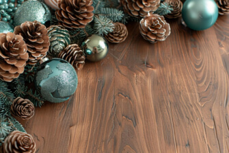 Christmas Arrangements with Pine Cones and Ornaments Christmas Arrangements with Pine Cones and Ornaments thumbnail