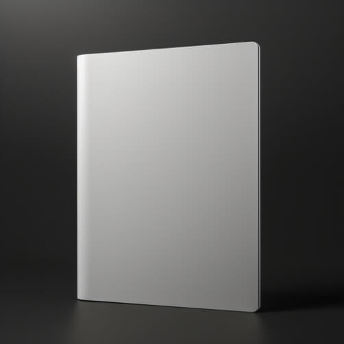 Blank Notebook or Folder on Dark Background Blank Notebook or Folder on Dark Background thumbnail