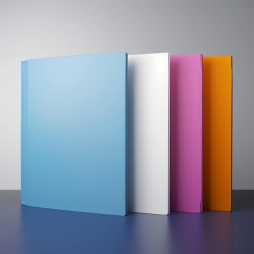 Colorful Folders on a Modern Surface Colorful Folders on a Modern Surface thumbnail