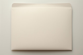 Plain Cream-colored Envelope on Light Background Plain Cream-colored Envelope on Light Background thumbnail
