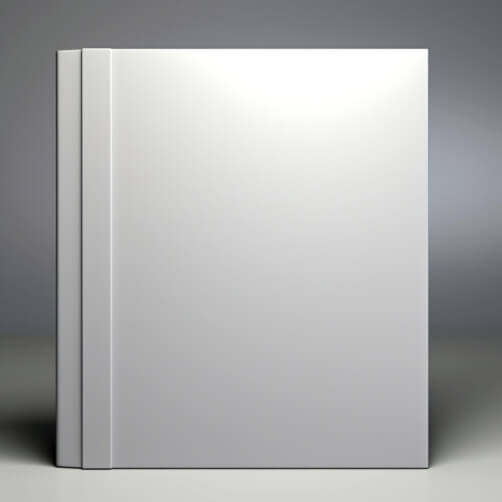 Minimalist White Book on Neutral Background Minimalist White Book on Neutral Background thumbnail