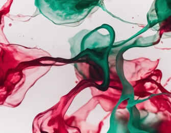 Wirbelnde rote und grüne abstrakte Tinte Muster Wirbelnde rote und grüne abstrakte Tinte Muster thumbnail