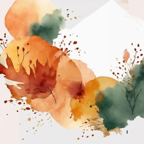 Aquarell Herbstblätter Aquarell Herbstblätter thumbnail