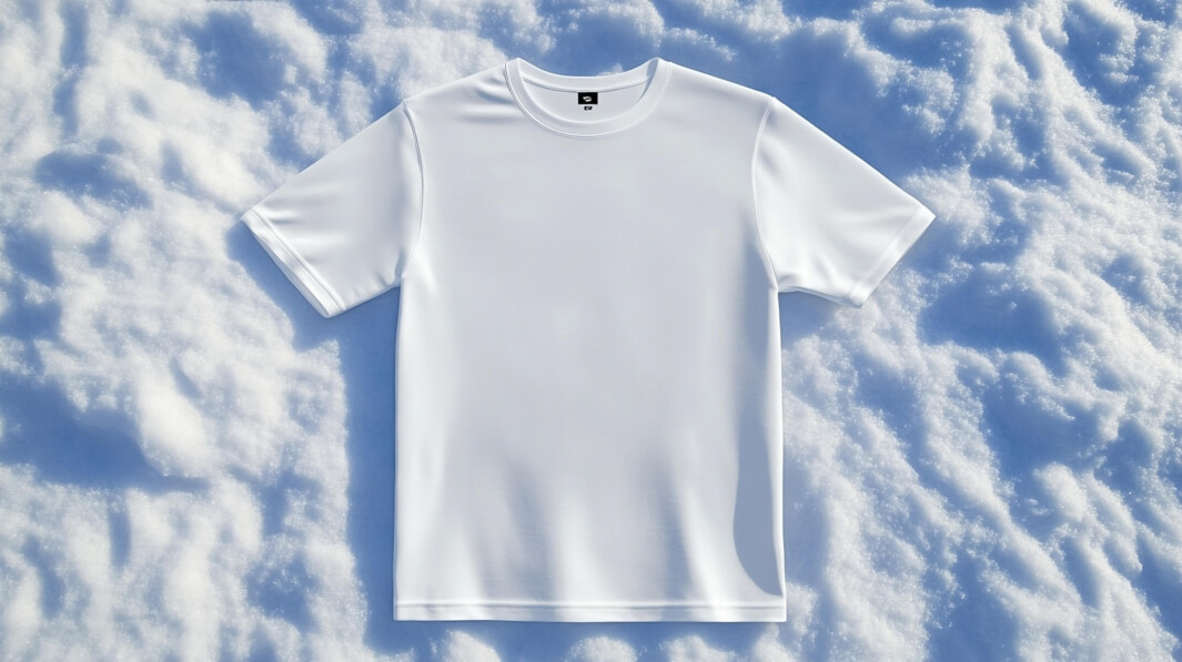 Mousse White Winter Sport T-Shirt