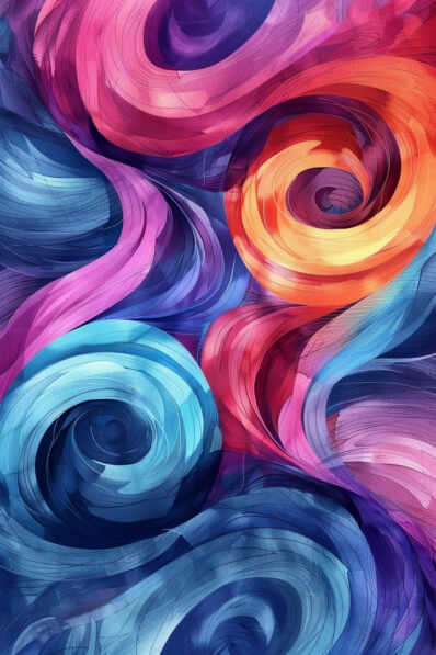 Download Vibrant Abstract Swirls of Color Backgrounds Online - Creative ...