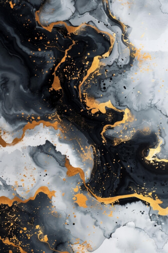 Elegant Abstract Art with Gold Accents Elegant Abstract Art with Gold Accents thumbnail