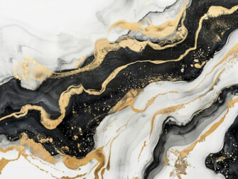 Elegant Abstract Design in Black, White, and Gold Elegant Abstract Design in Black, White, and Gold thumbnail