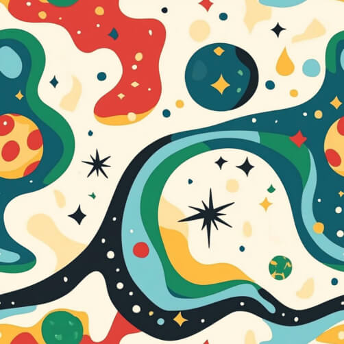Colorful Abstract Space Design Colorful Abstract Space Design thumbnail