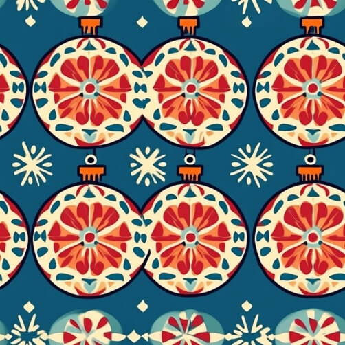 Festliche Weihnachtsornamente Muster Festliche Weihnachtsornamente Muster thumbnail