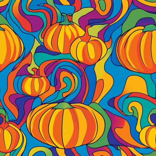 Bunte abstrakte Kürbisse Bunte abstrakte Kürbisse thumbnail