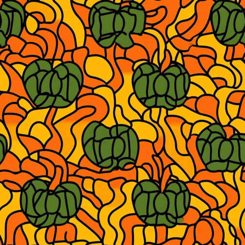 Buntes Kürbis-Muster Buntes Kürbis-Muster thumbnail