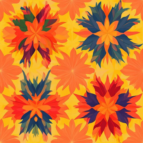 Lebhaftes abstraktes Blumenmuster Lebhaftes abstraktes Blumenmuster thumbnail