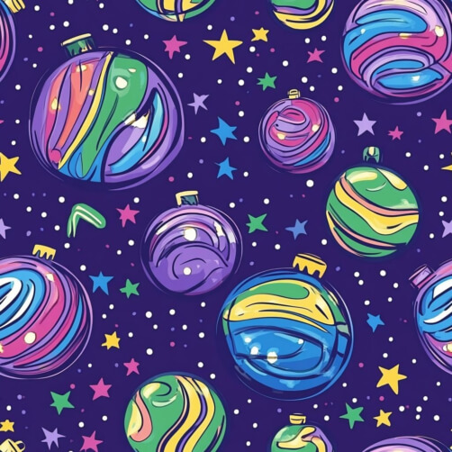 Bunte Weihnachtsornamente Muster Bunte Weihnachtsornamente Muster thumbnail