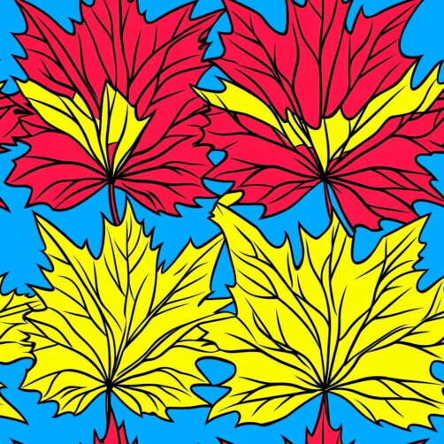 Buntes Blattmuster Buntes Blattmuster thumbnail