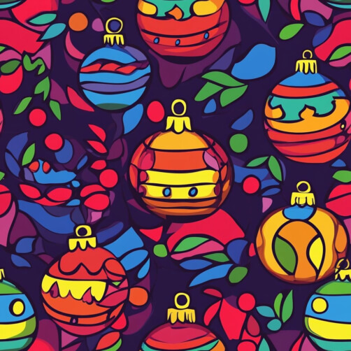 Bunte Weihnachtsornamente Muster Bunte Weihnachtsornamente Muster thumbnail