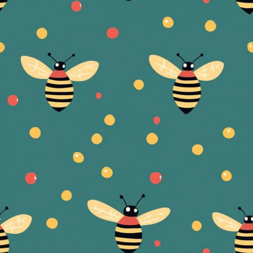 Whimsical Bee Pattern Whimsical Bee Pattern thumbnail