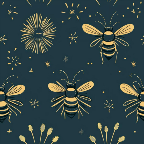 Whimsical Bee Pattern Whimsical Bee Pattern thumbnail