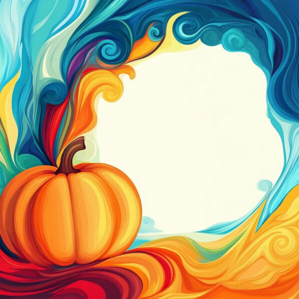 Pumpkin Pattern Abstract Download Colorful Abstract Pumpkin Design Backgrounds Online - Creative ...