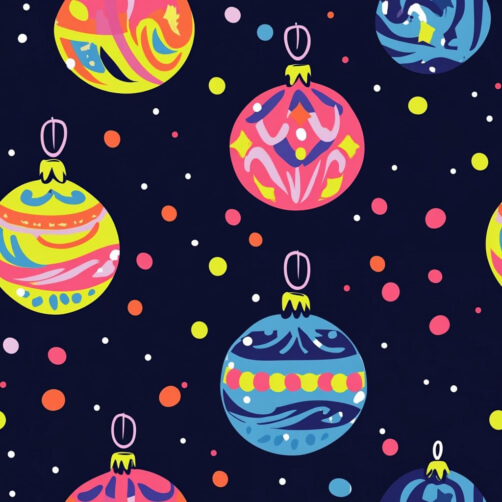 Bunte Weihnachtsornamente Muster Bunte Weihnachtsornamente Muster thumbnail