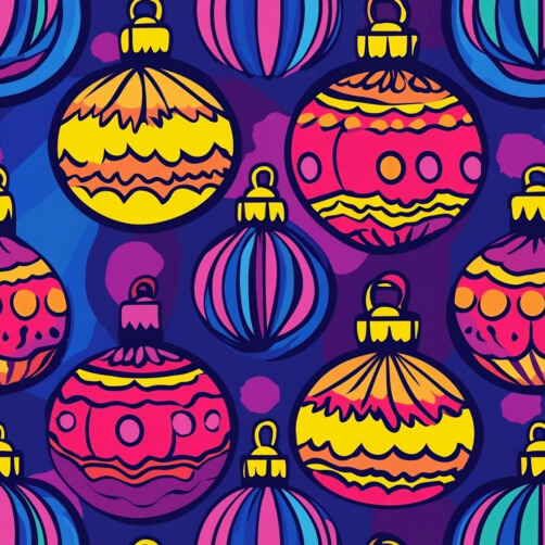 Bunte Weihnachtsornamente Muster Bunte Weihnachtsornamente Muster thumbnail