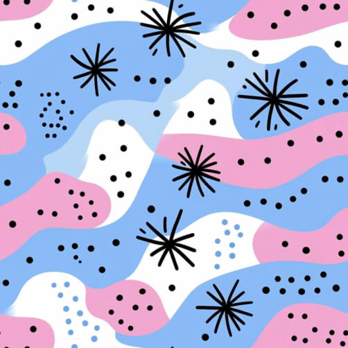 Colorful Abstract Pattern with Wavy Lines Colorful Abstract Pattern with Wavy Lines thumbnail