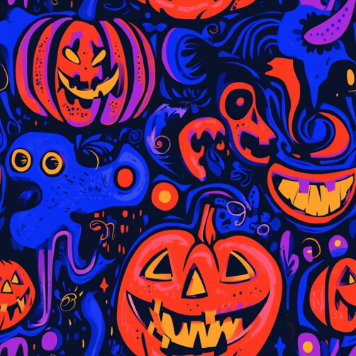 Halloween-Themen Buntes Design Halloween-Themen Buntes Design thumbnail