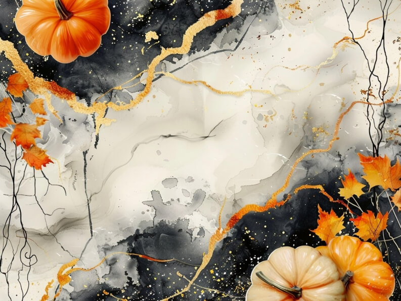 Pumpkin Pattern Abstract Download Autumn Pumpkins with Abstract Background Backgrounds Online ...