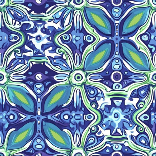 Lebhaftes abstraktes Blau- und Grünmuster Lebhaftes abstraktes Blau- und Grünmuster thumbnail
