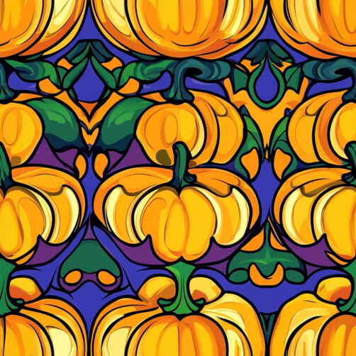 Buntes Kürbismuster Buntes Kürbismuster thumbnail