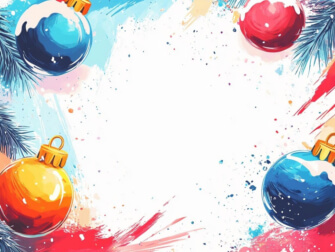 Colorful Christmas Ornaments Background Colorful Christmas Ornaments Background thumbnail