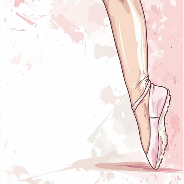 Download Elegant Ballet Dancer's Leg en Pointe Backgrounds Online ...