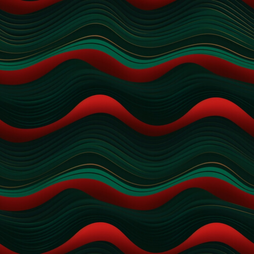 Pattern astratto ondulato in verde e rosso Pattern astratto ondulato in verde e rosso thumbnail