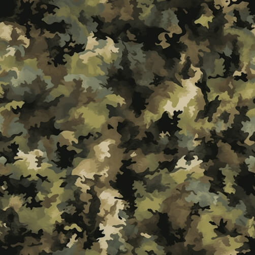 Camouflage Pattern in Shades of Green and Brown Camouflage Pattern in Shades of Green and Brown thumbnail