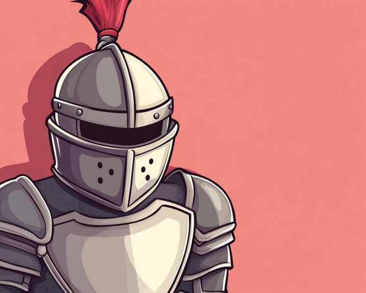 Download Stylized Knight in Armor Backgrounds Online - Creative Fabrica