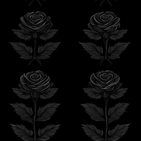Download Pattern of Black Roses on Black Background Patterns Online ...