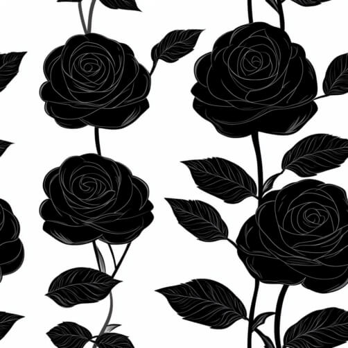 Download Pink Rose Seamless Pattern on White Background Patterns Online ...