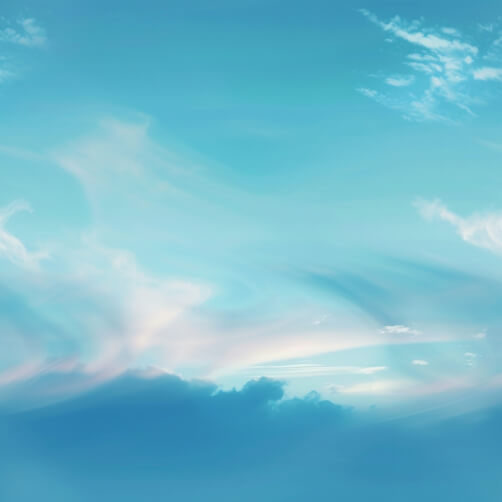 Gelassener Himmel mit sanften Wolken Hintergründe thumbnail