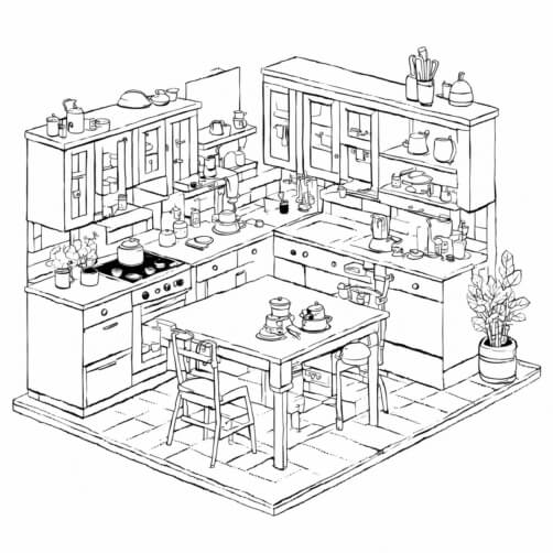 Cozy Kitchen Interior Cozy Kitchen Interior thumbnail