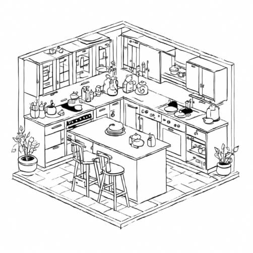 Modern Kitchen Interior Modern Kitchen Interior thumbnail