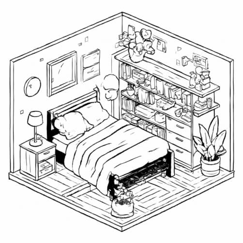 Cozy Bedroom Interior Cozy Bedroom Interior thumbnail