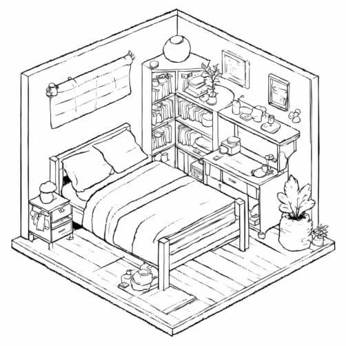 Cozy Bedroom Interior Cozy Bedroom Interior thumbnail