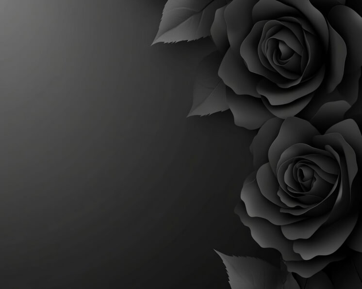 Download Black Roses on Dark Background Backgrounds Online - Creative ...