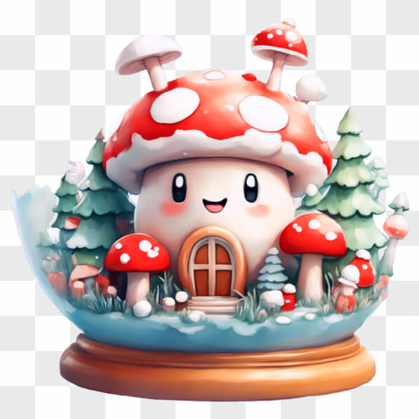 Download Kawaii Mushroom House in a Magical Forest Kawaii Online ...