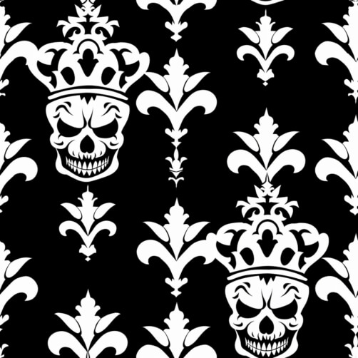 Gothic Crowned Skull Pattern Gothic Crowned Skull Pattern thumbnail