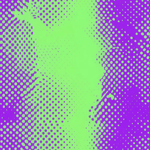 Dynamic Abstract Dot Pattern in Green and Purple Dynamic Abstract Dot Pattern in Green and Purple thumbnail