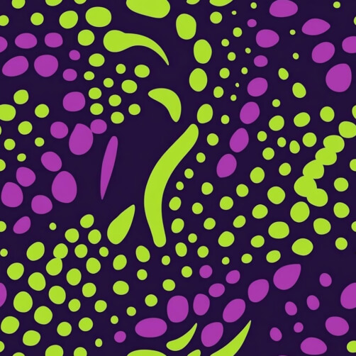Vibrant Abstract Pattern in Purple and Green Vibrant Abstract Pattern in Purple and Green thumbnail